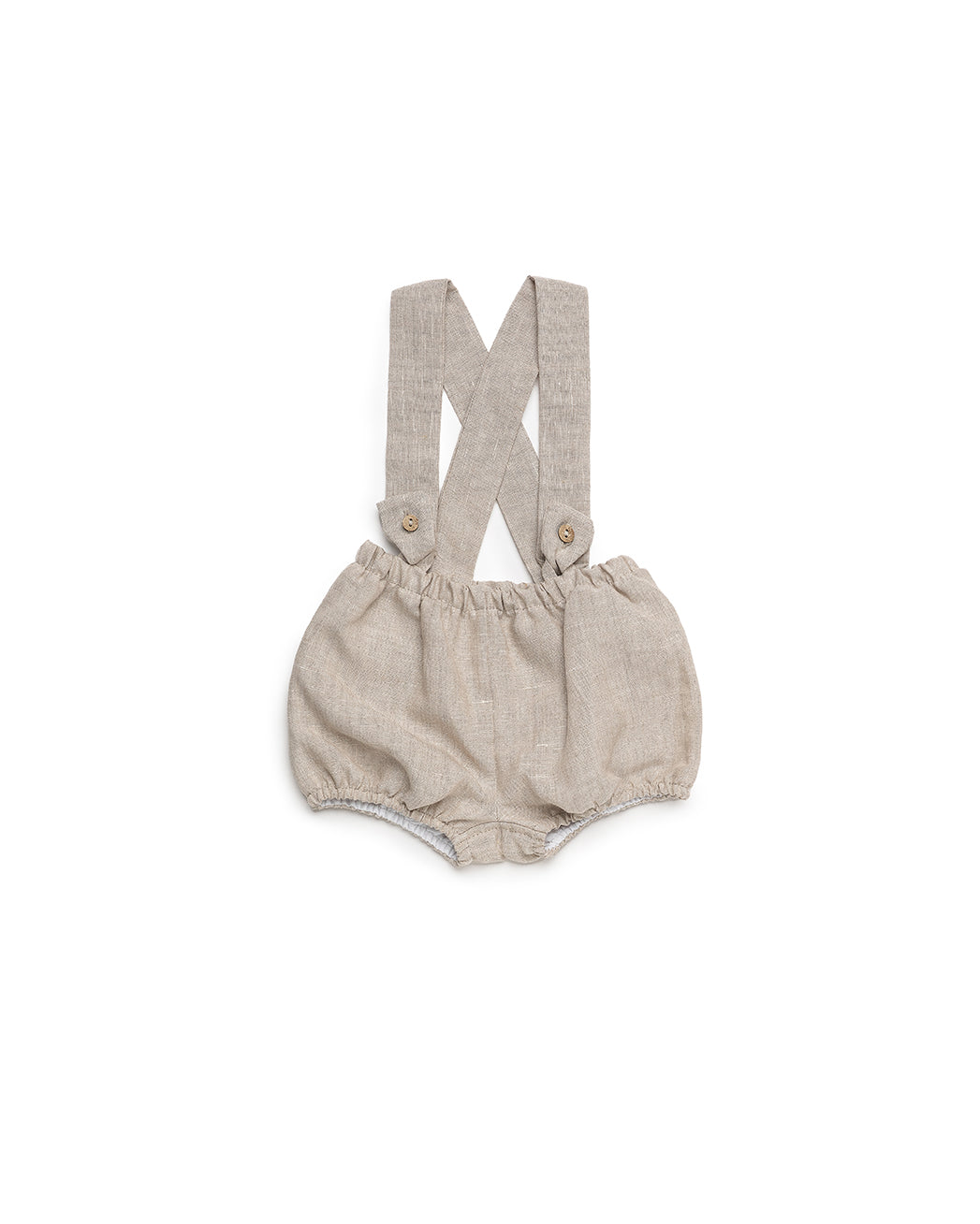 BABY LINEN DUNGAREES 
