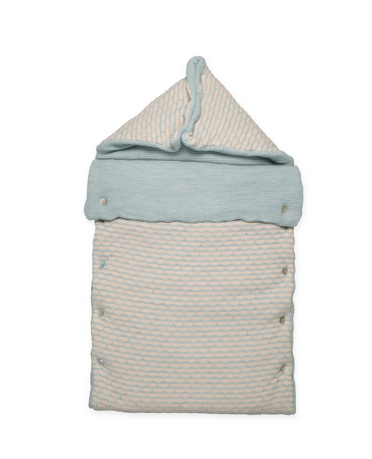 SACO CAPUCHA BOTONES RECOGIDAS