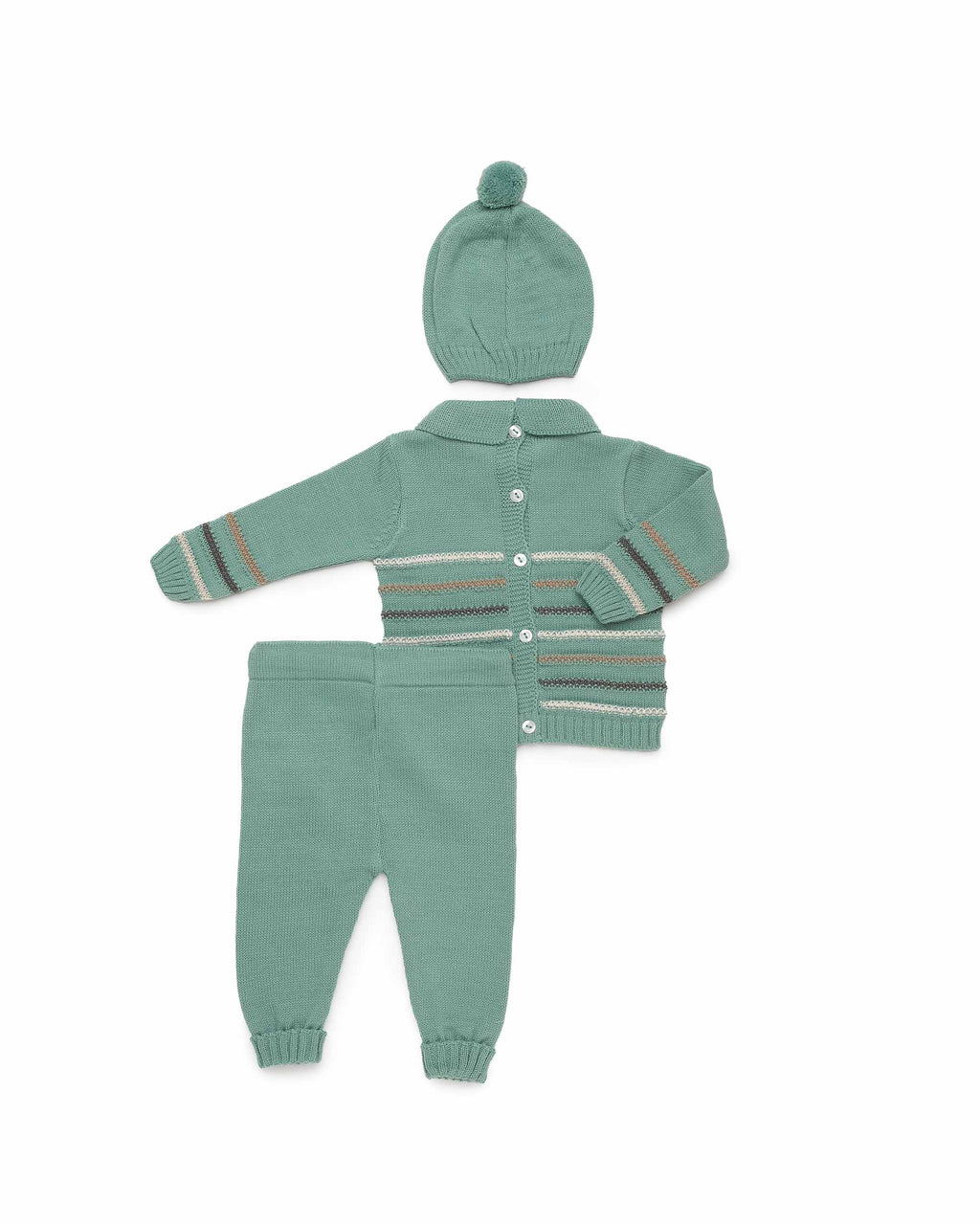 CONJUNTO 3.P RAYADO VASTAS