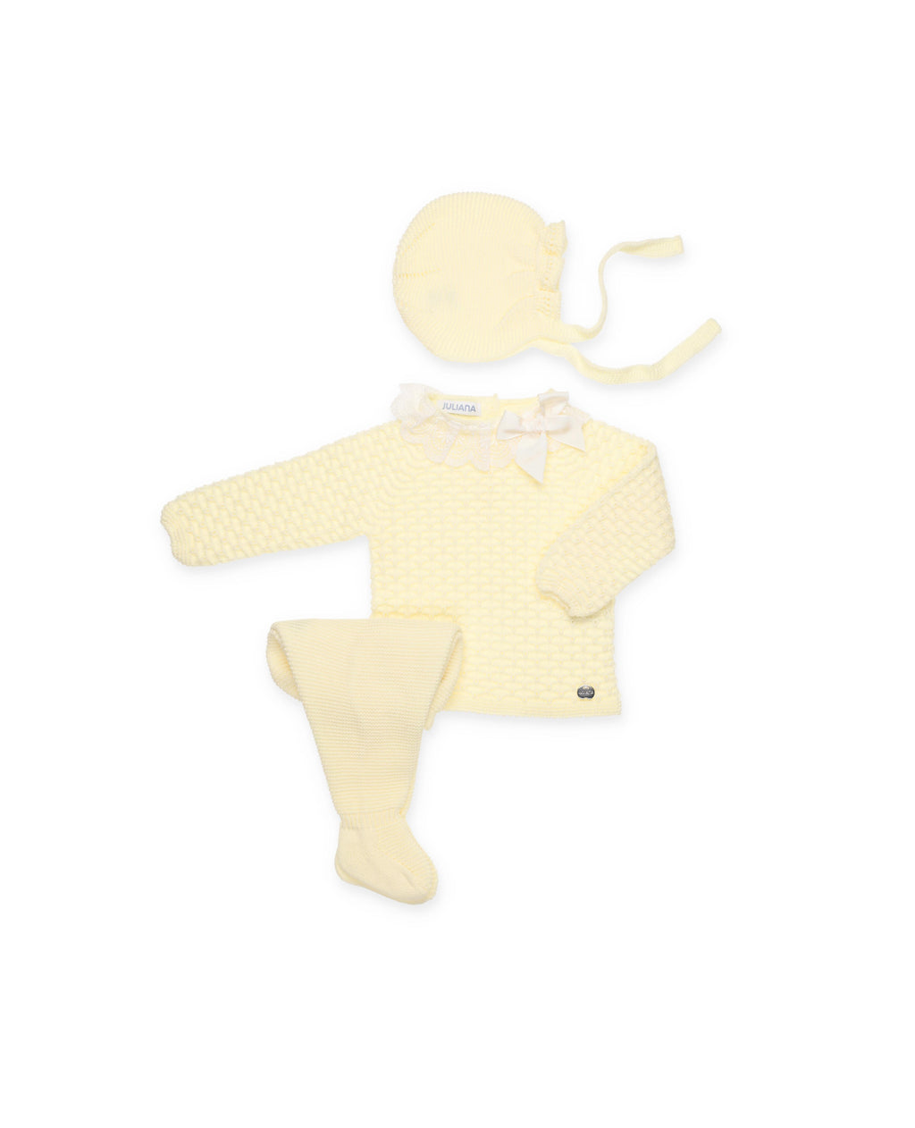 CONJUNTO 3.P RECOGIDAS PUNTILLA