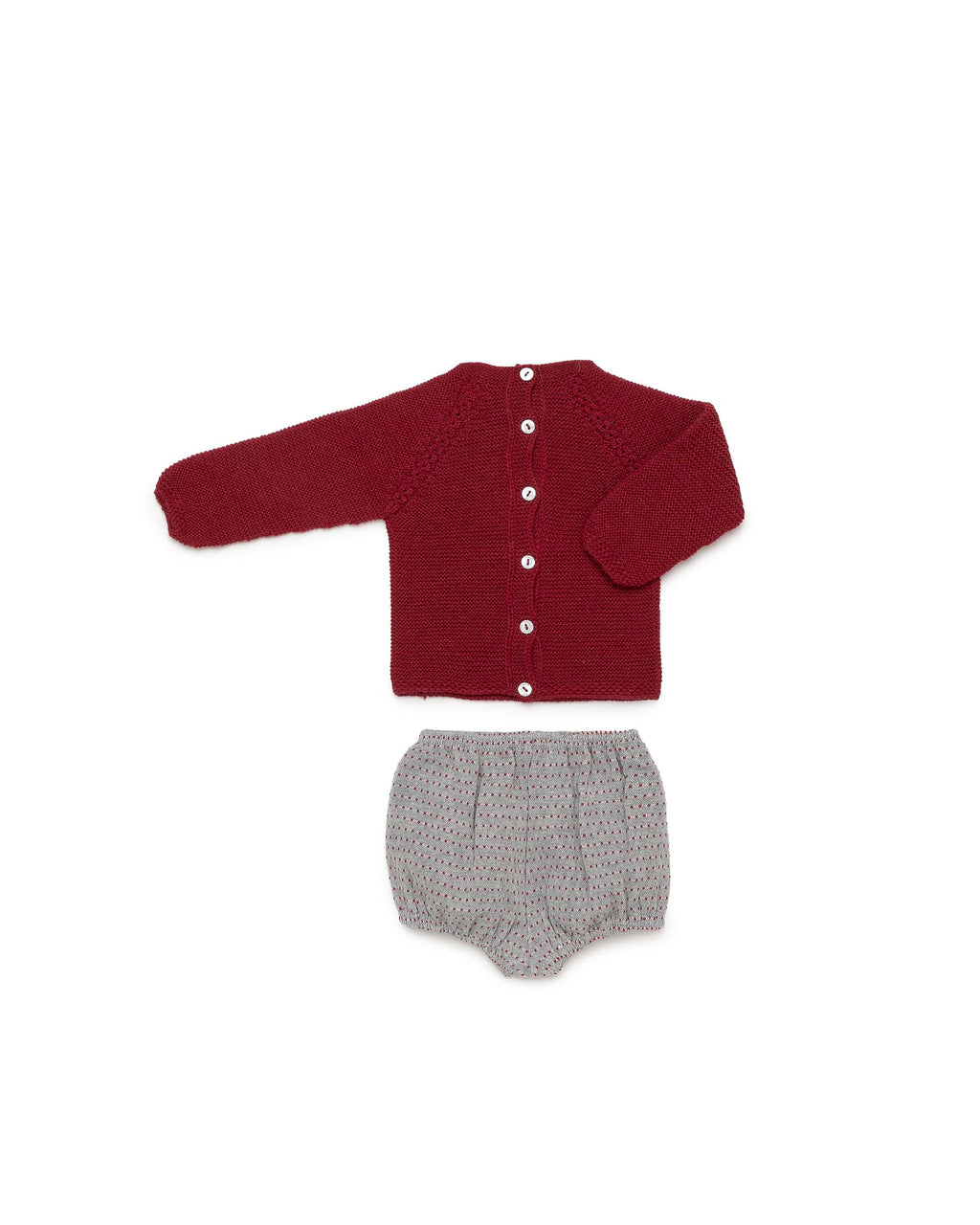 CONJUNTO PANTALON MOTAS BORDADO OSO