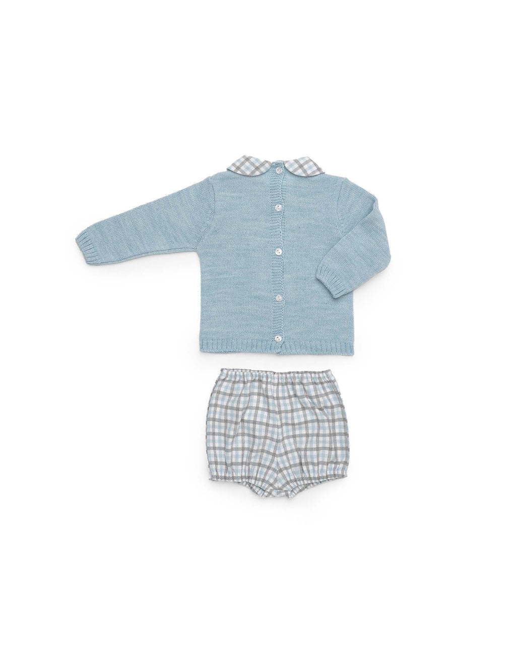 CONJUNTO PANTALON CUADRITOS OSO
