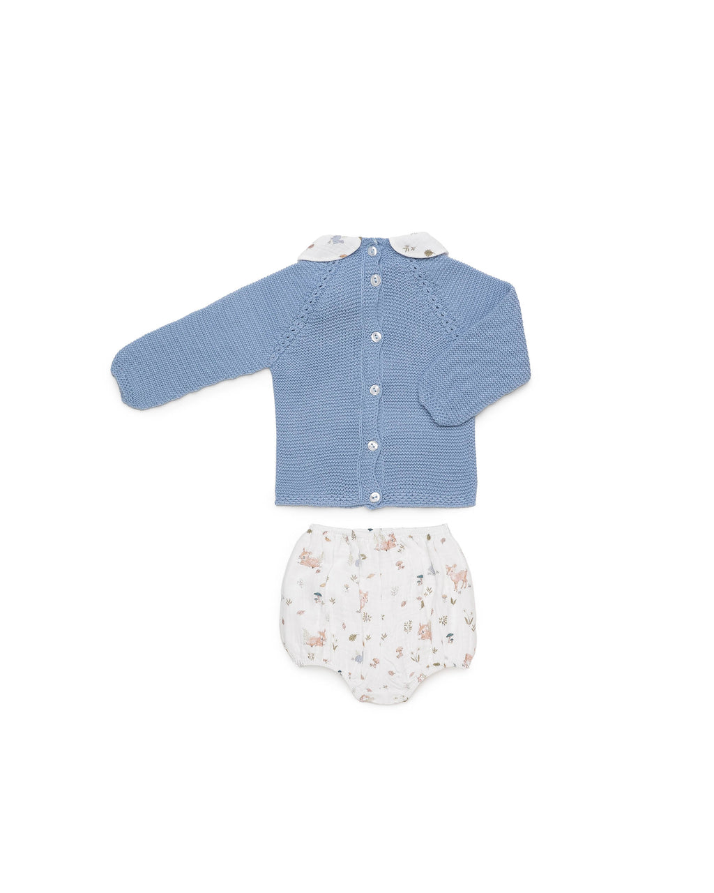COMPLETO CON PANTALONCINI STAMPA ANIMALETTI