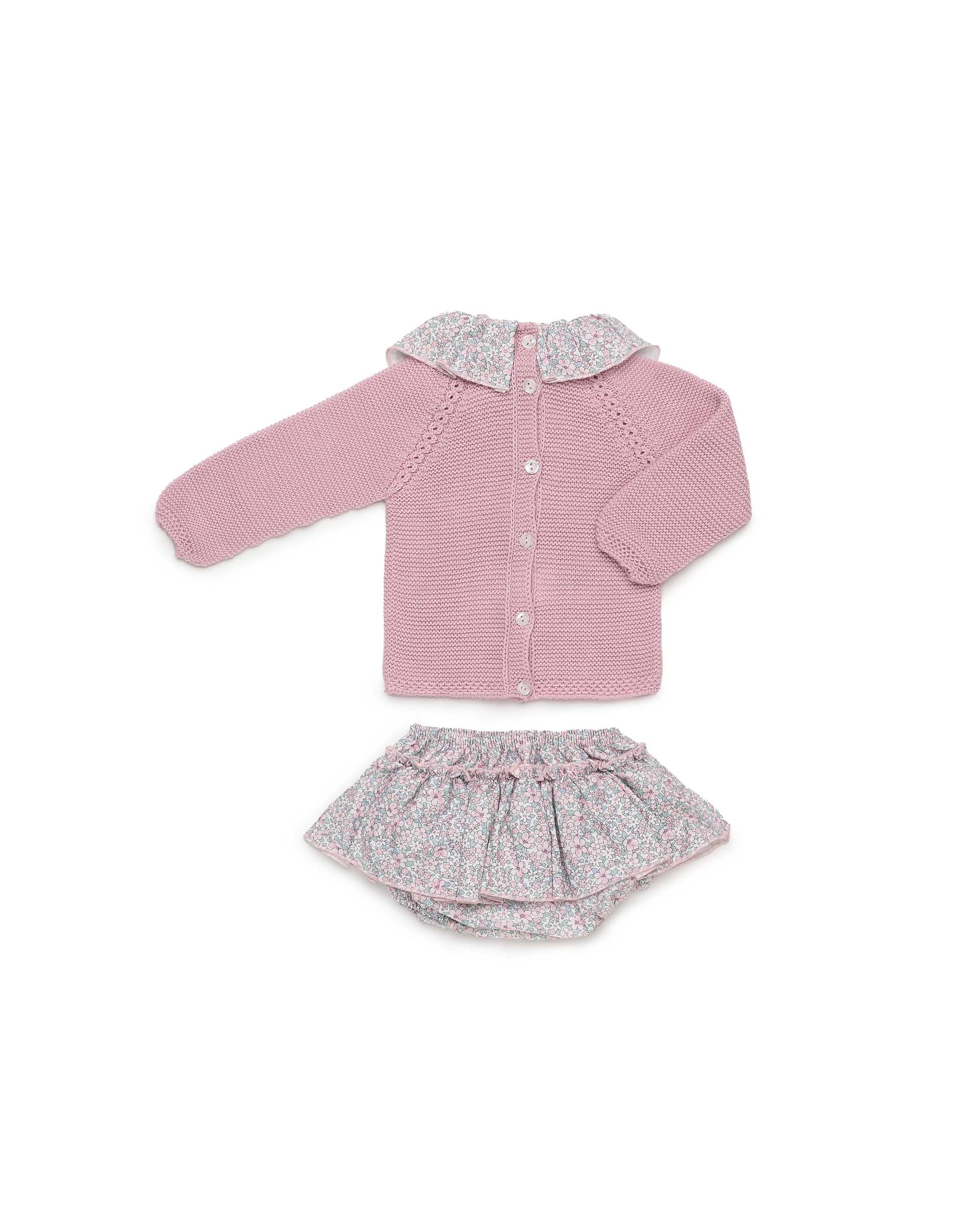 CONJUNTO BRAGA VOLANTE FLORECITAS