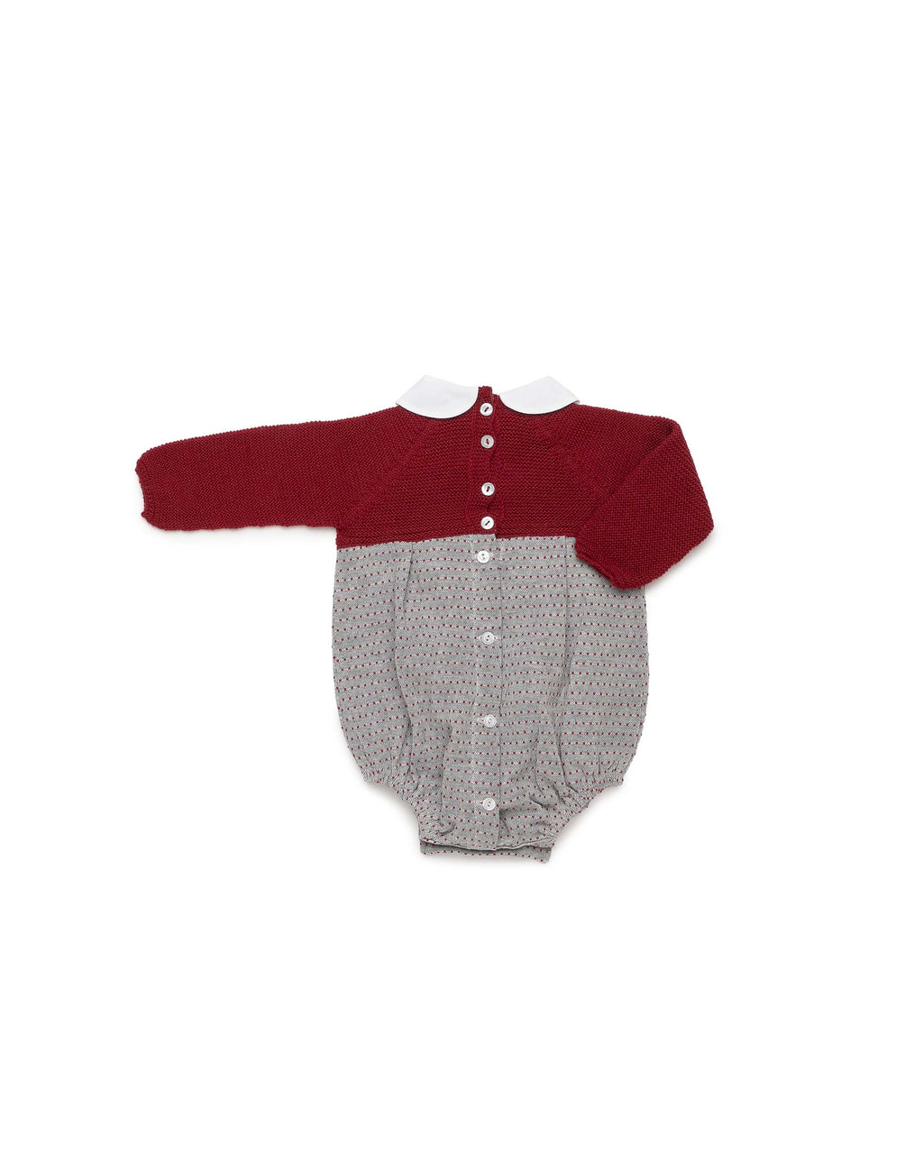 PAGLIACCETTO CON CORPINO IN MAGLIA E POIS 
