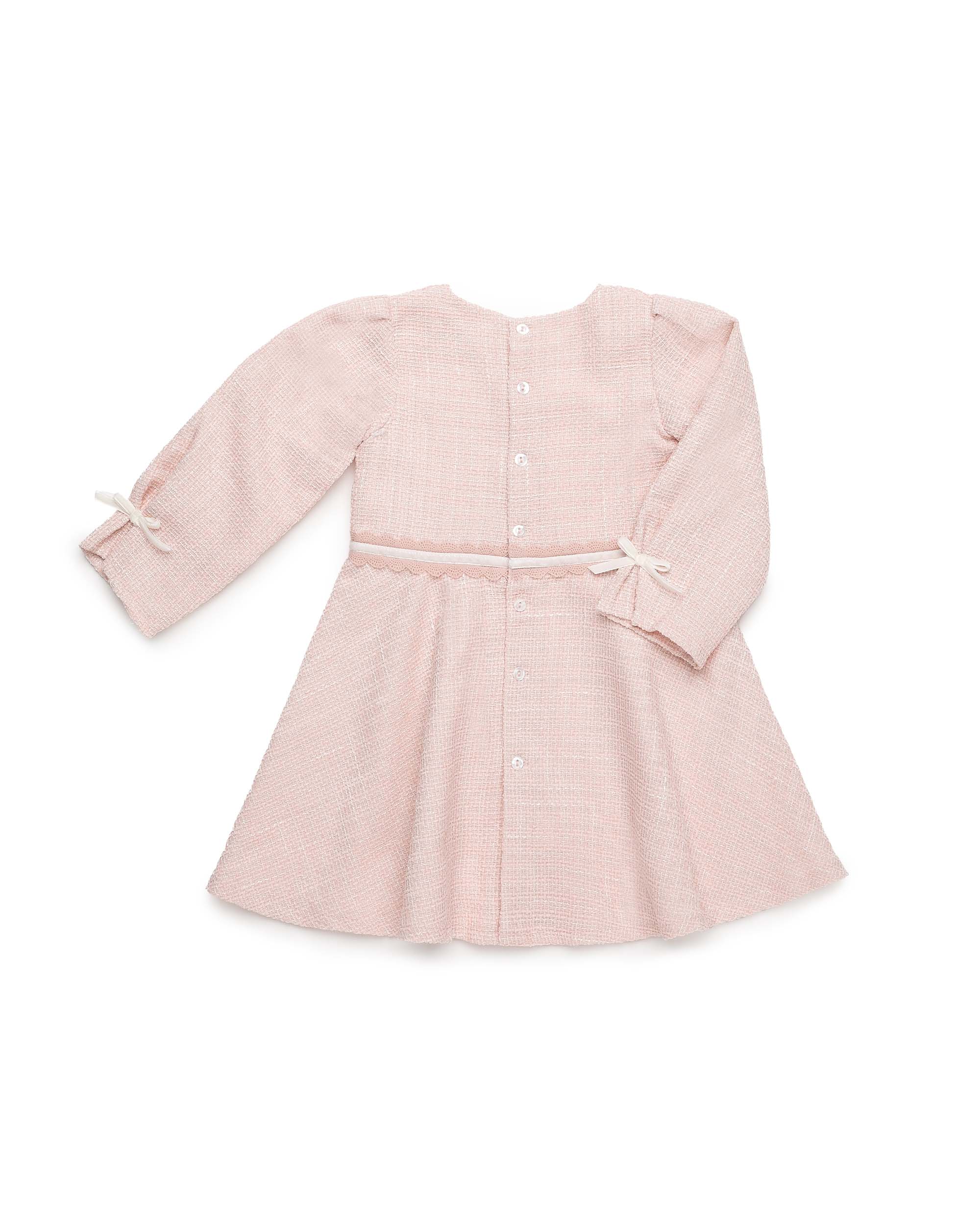 VESTIDO TWEED TERCIOPELO