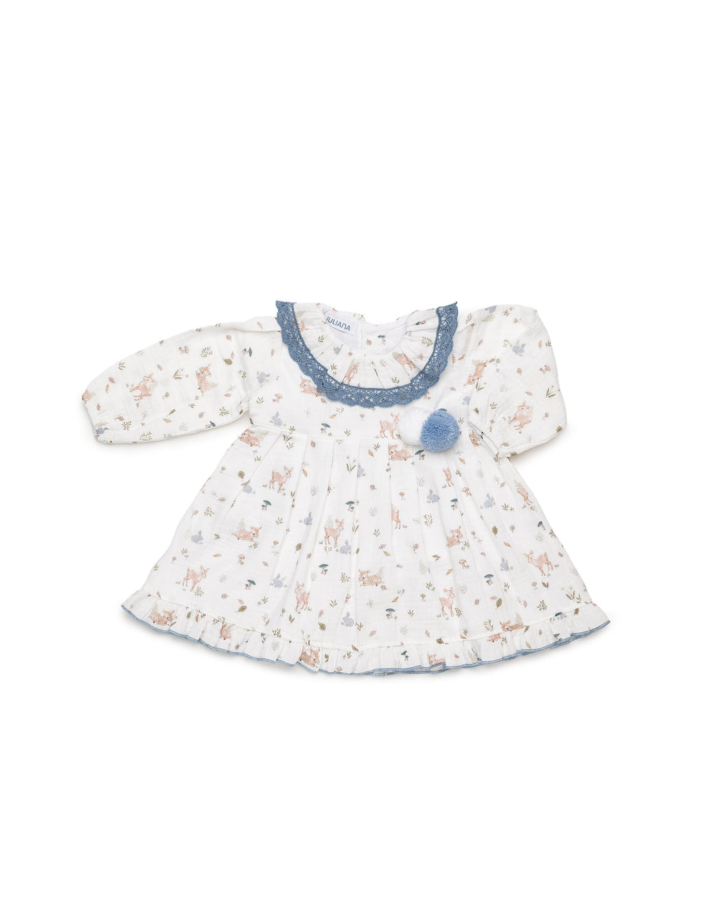 VESTIDO CORTADO CINTURA ANIMALITOS