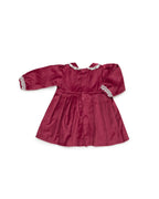 VESTIDO CORTADO CINTURA TERCIOPELO CUELLO