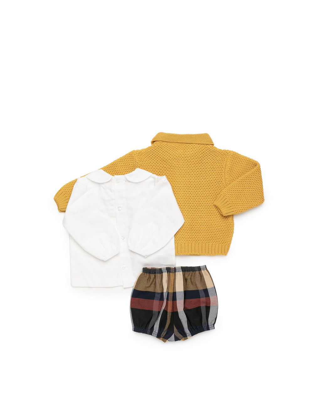 CONJUNTO PANTALON CHAQUETA PANA CUADROS