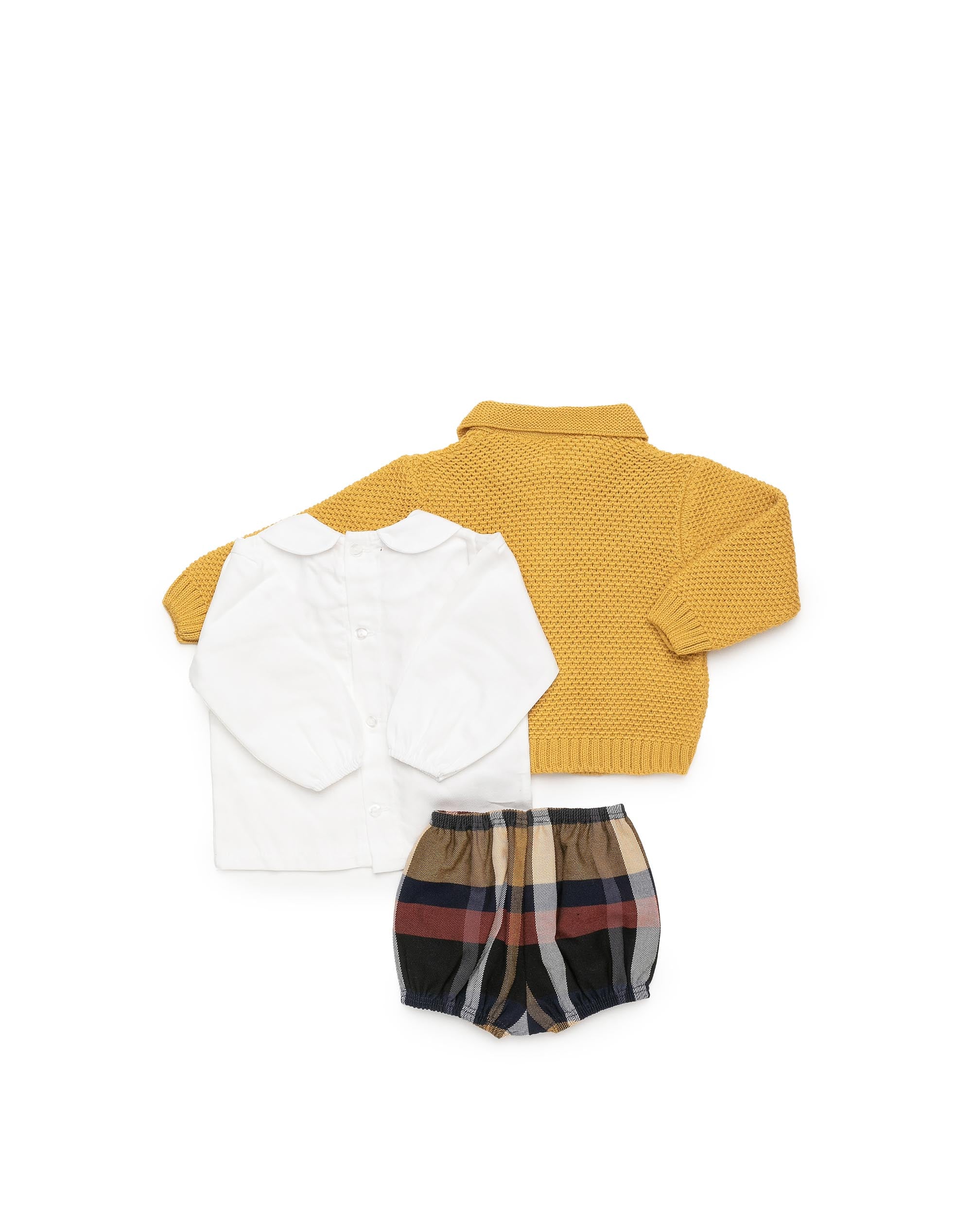 CONJUNTO PANTALON CHAQUETA PANA CUADROS