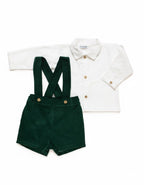 CONJUNTO PANTALON TERCIOPELO CON TIRANTES