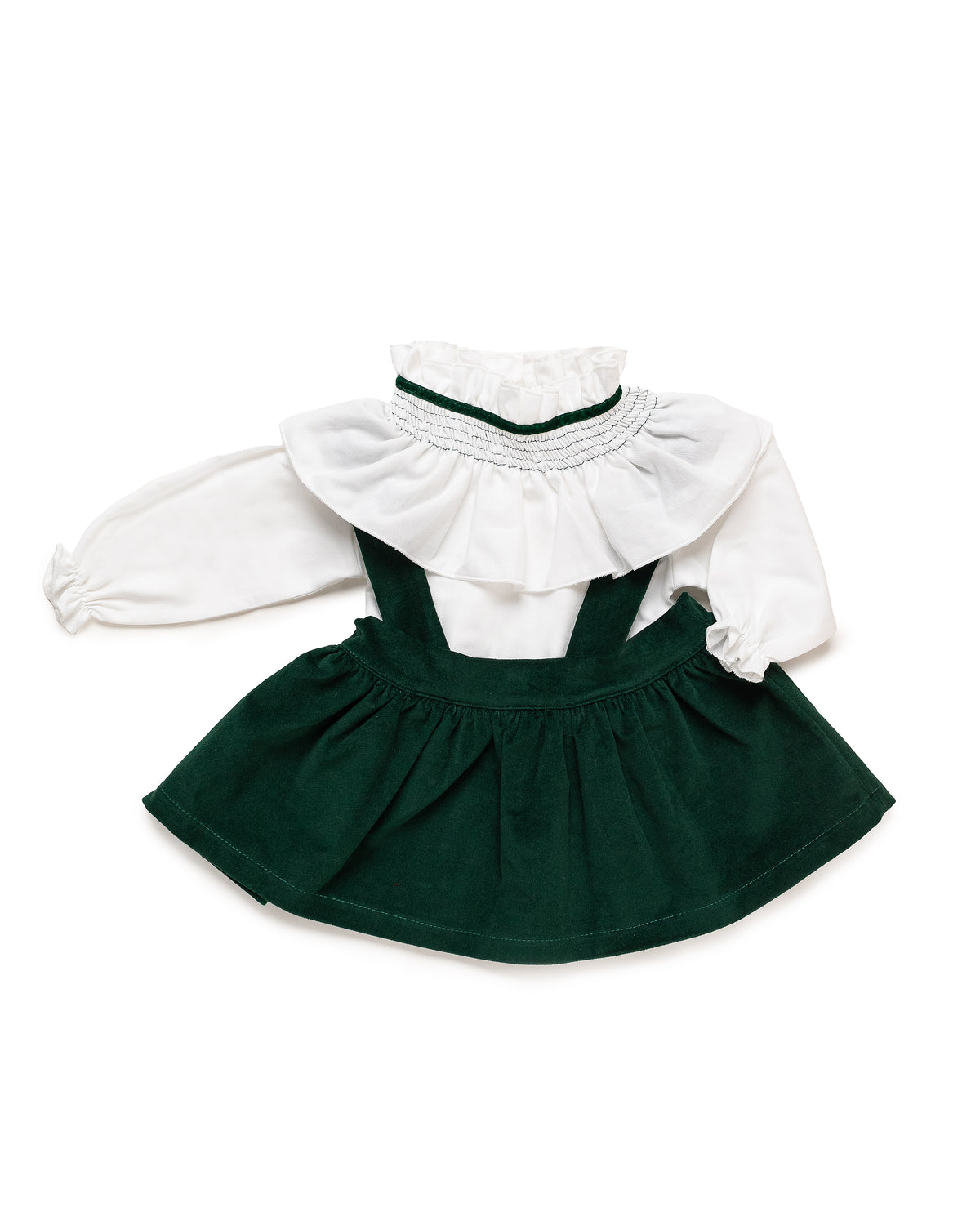 CONJUNTO FALDA TERCIOPELO TIRANTES