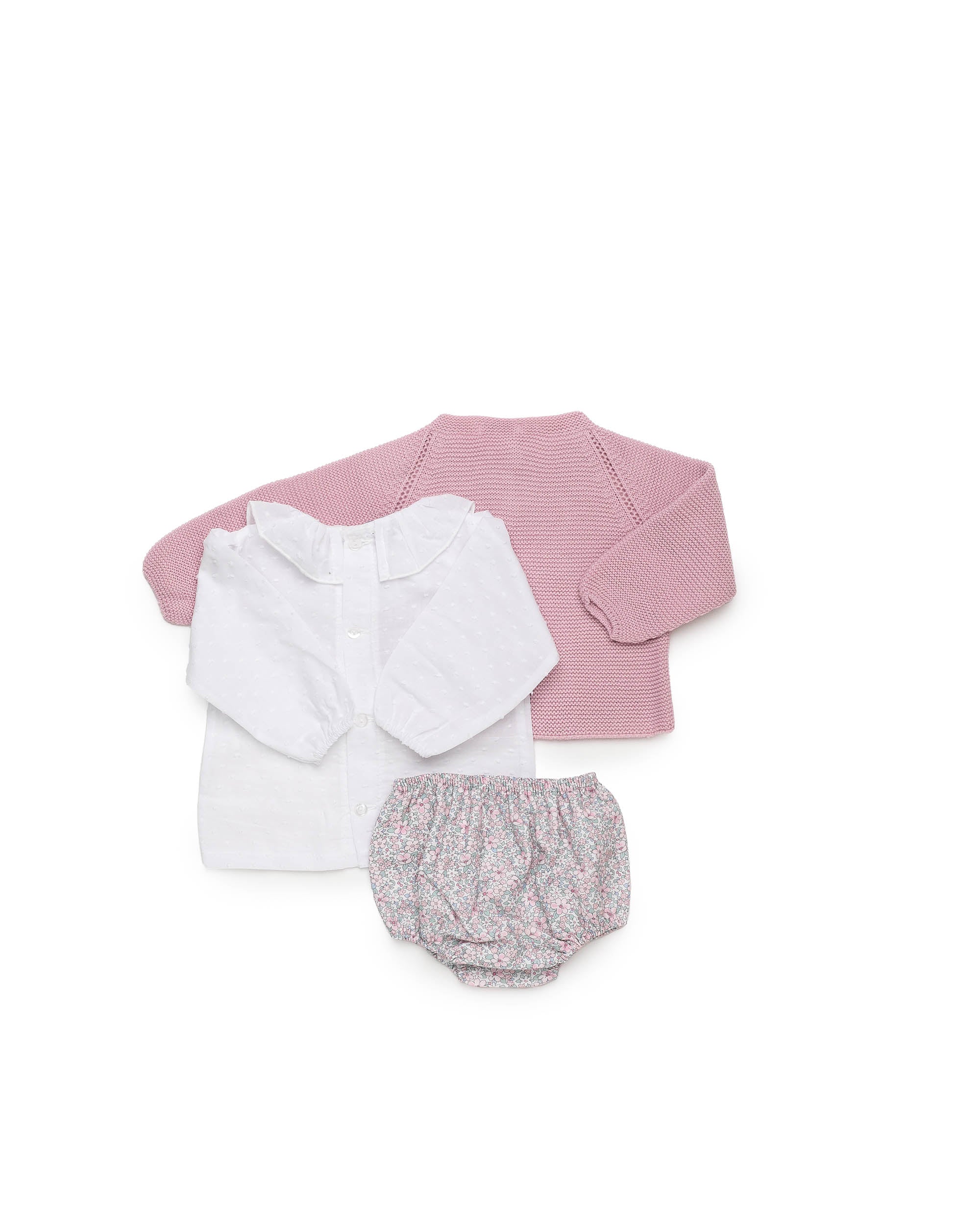 CONJUNTO CHAQUETA LIN FLORECITAS