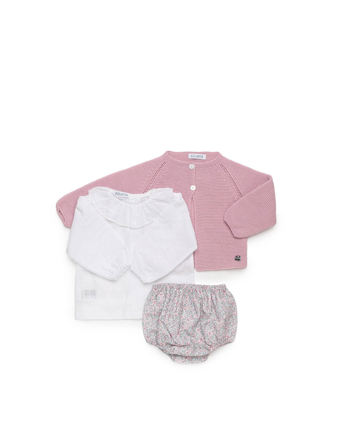 CONJUNTO CHAQUETA LIN FLORECITAS