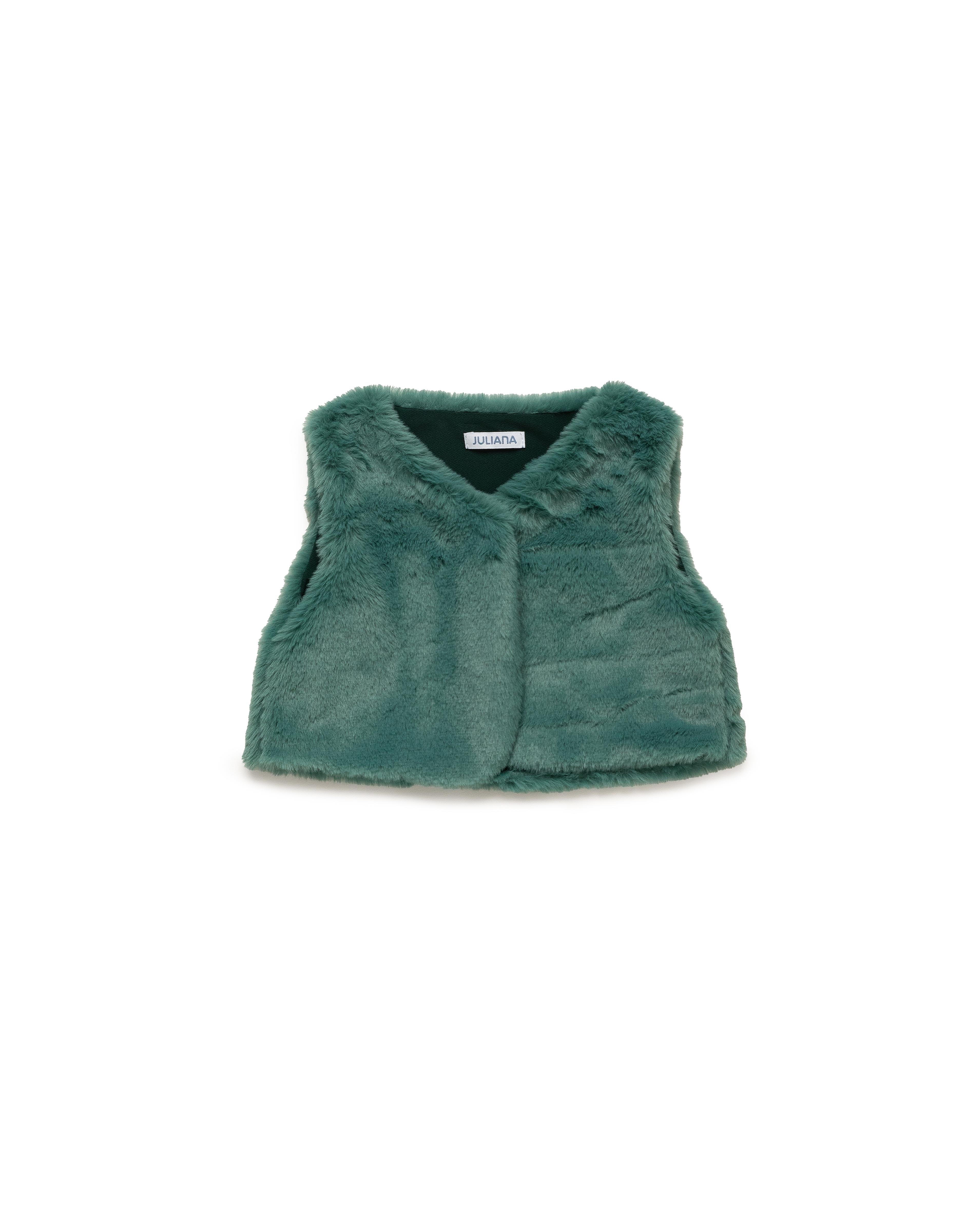 FAUX FUR WAISTCOAT 