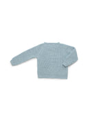 LONG PEARL-STITCH KNITTED JACKET 
