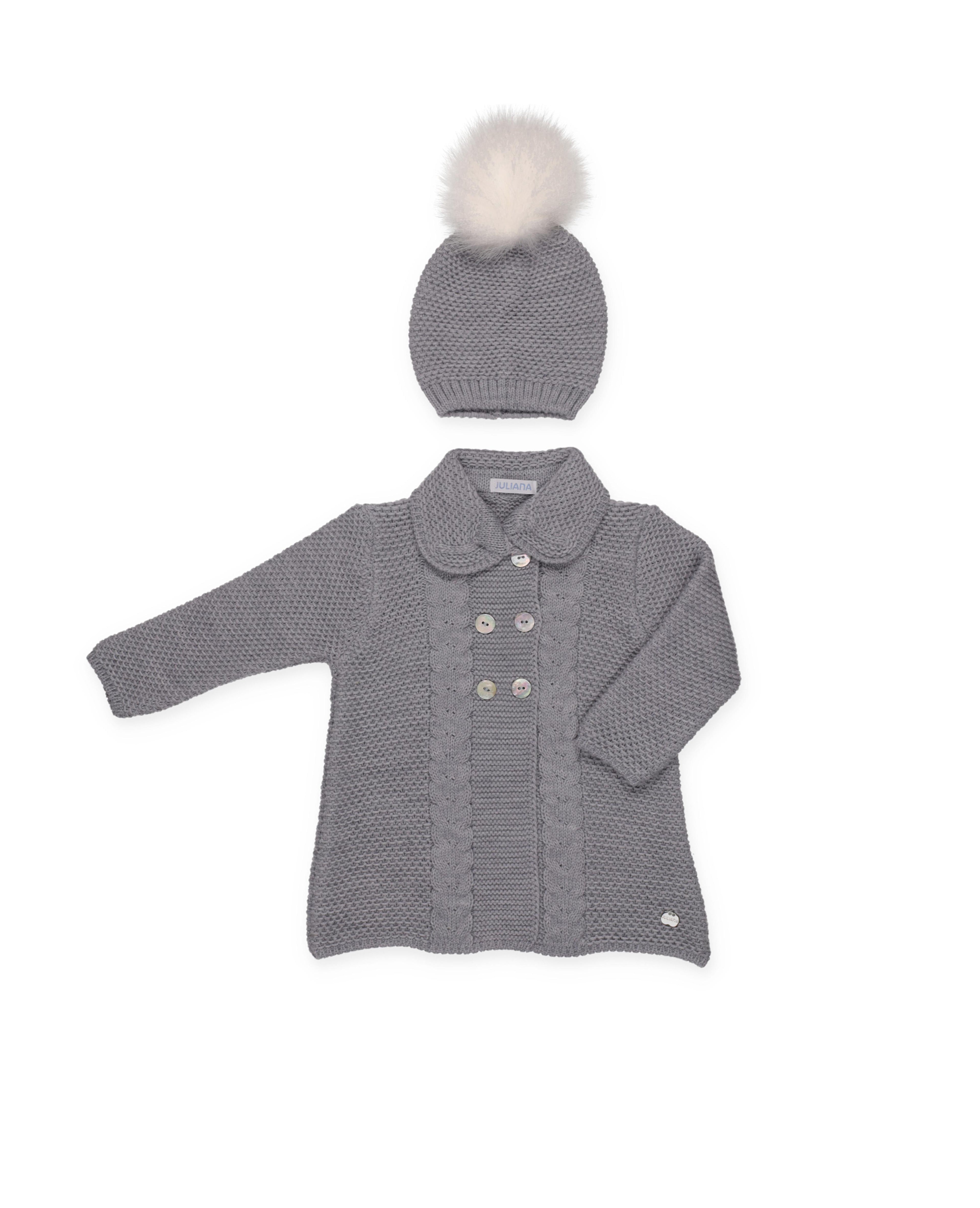 ABRIGO TRENZAS RECOGIDA CON GORRO