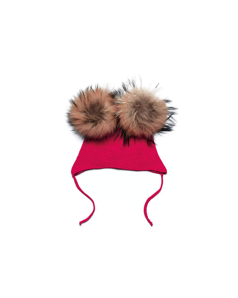 GORRO SUELTO 2 POMPONES