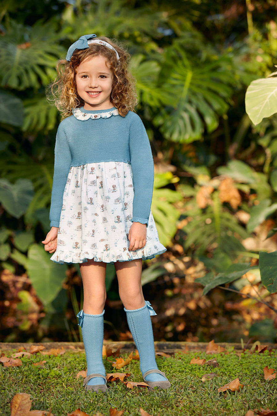 ABITO IN MAGLIA CON EFFETTO ANIMALE