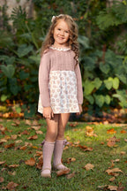 ABITO IN MAGLIA CON TRECCE DI PECORA