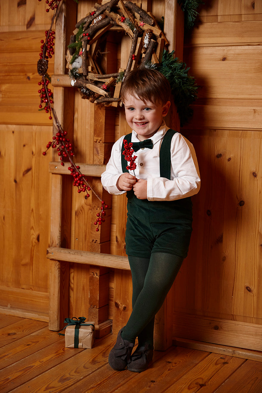 CONJUNTO PANTALON TERCIOPELO CON TIRANTES