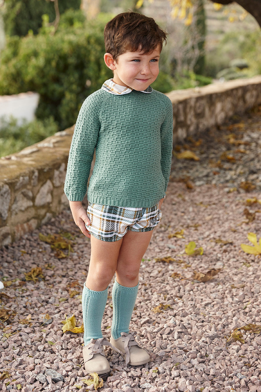 CONJUNTO PANTALON CUADROS