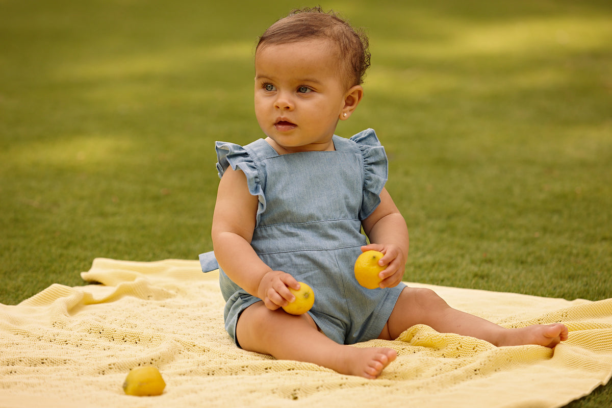 Bebé de la colección primavera verano 2026 de Juliana