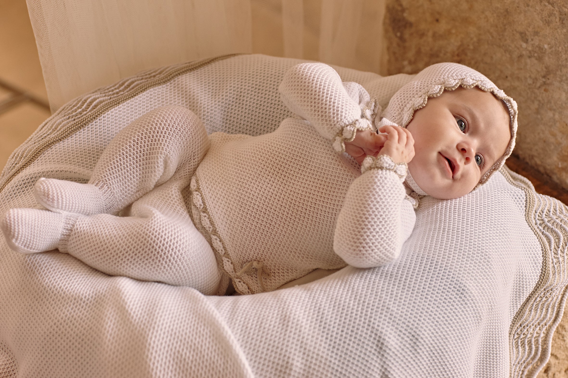 Describes the appearance of the image